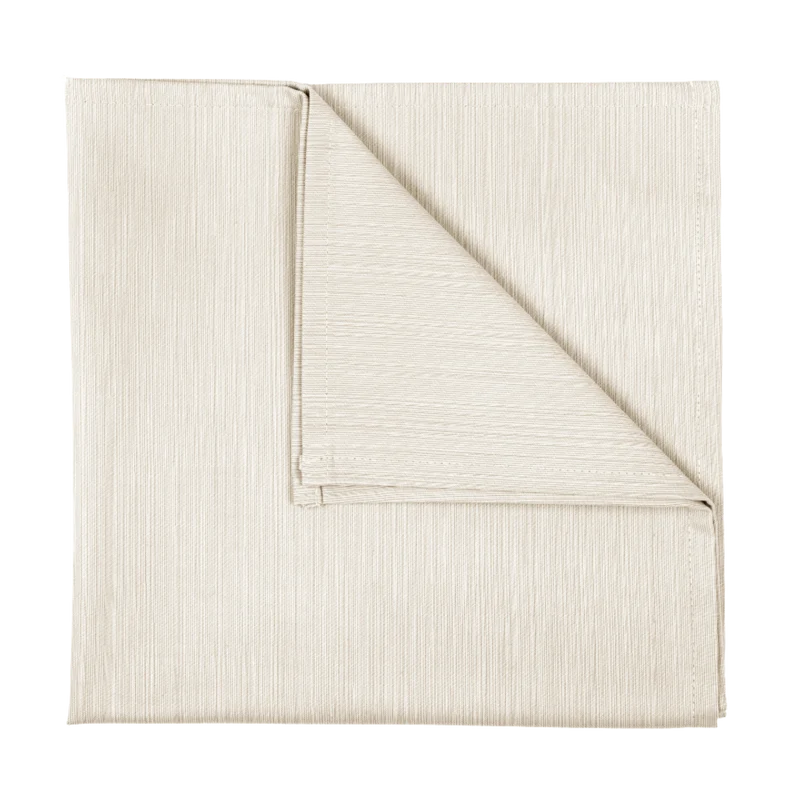 Serviette aus Baumwolle mit feiner Struktur