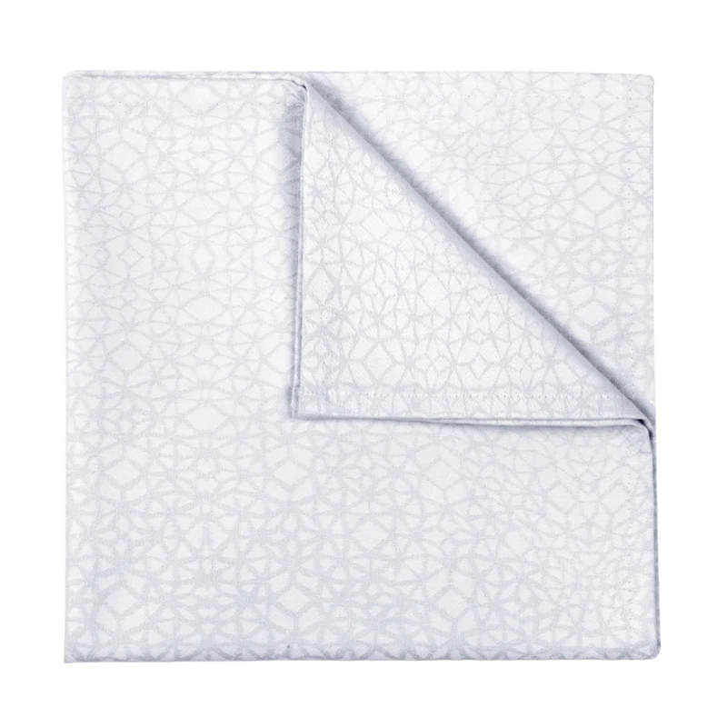 Serviette aus Baumwolle mit feinem Grafikmuster