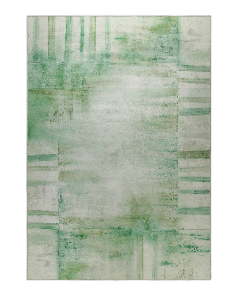 Esprit Flachgewebeteppich Grün Multi "Maui"