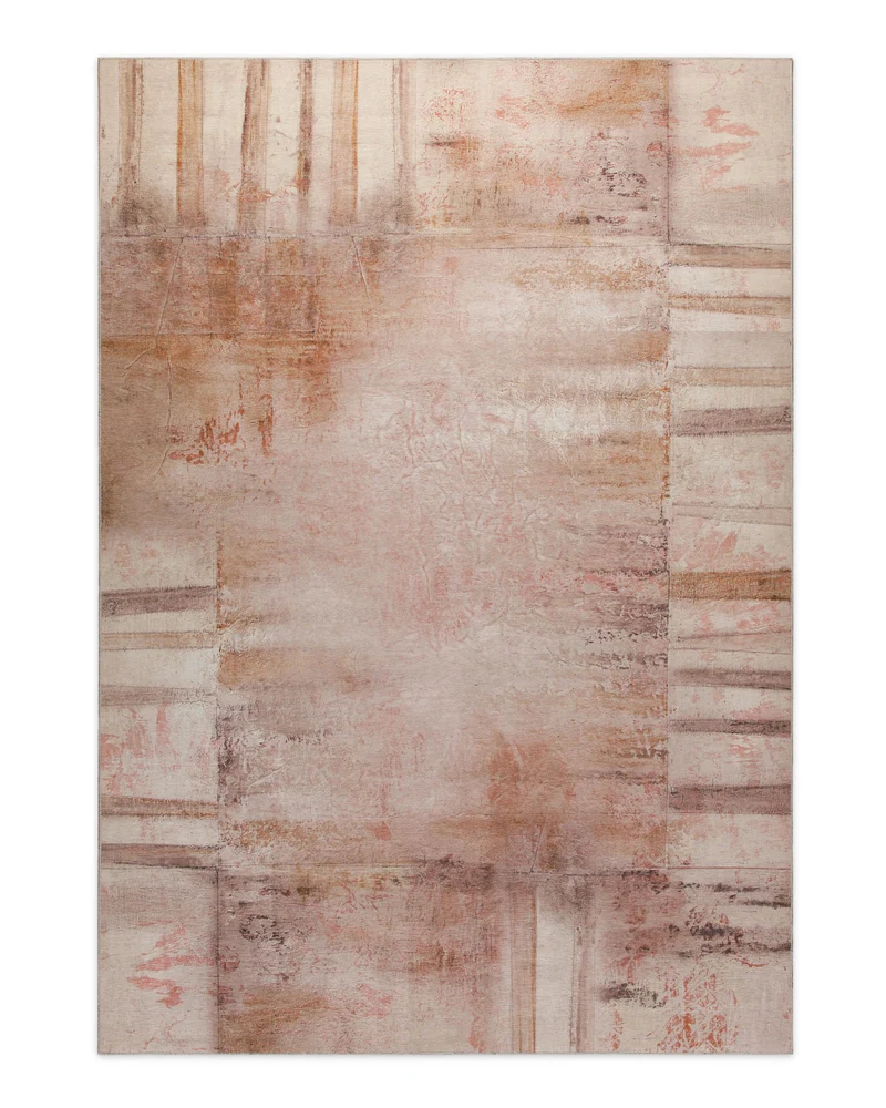 Esprit Flachgewebeteppich Beige Rot "Maui"