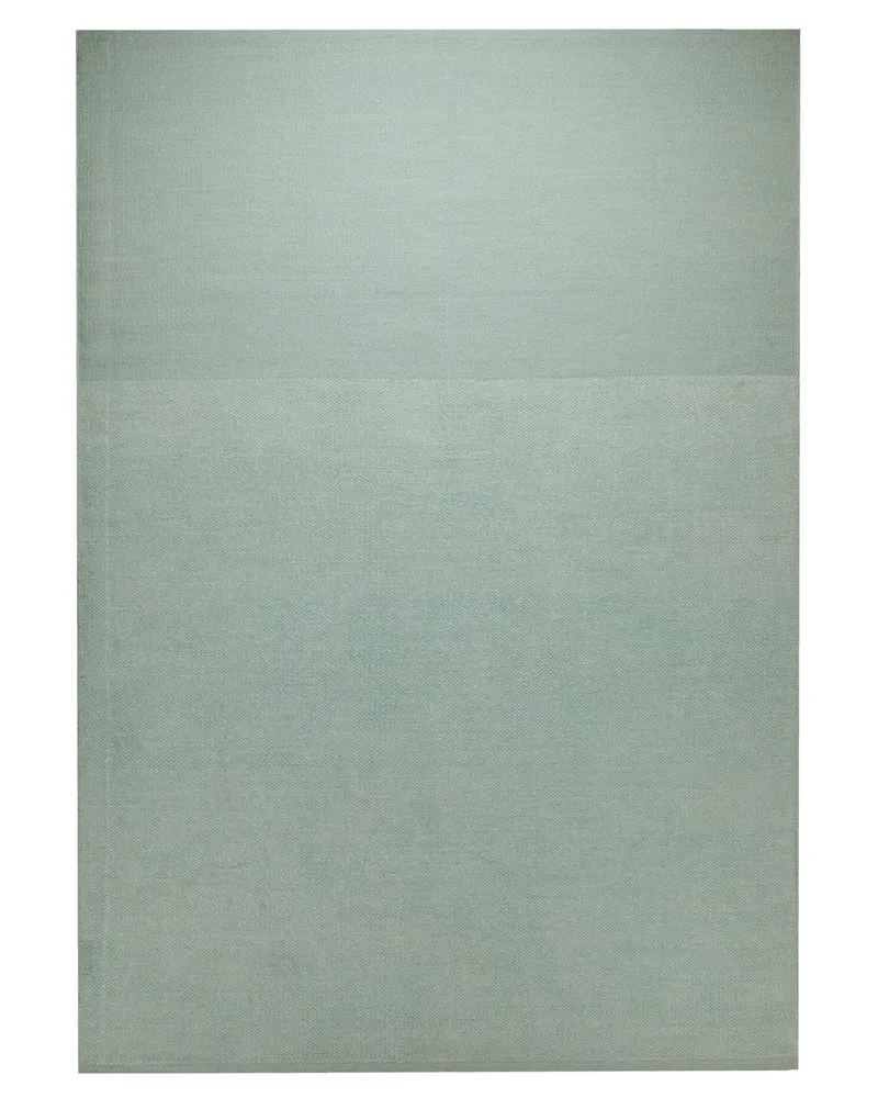 Spring Handwebteppich Chenille uni mint 160x230 cm
