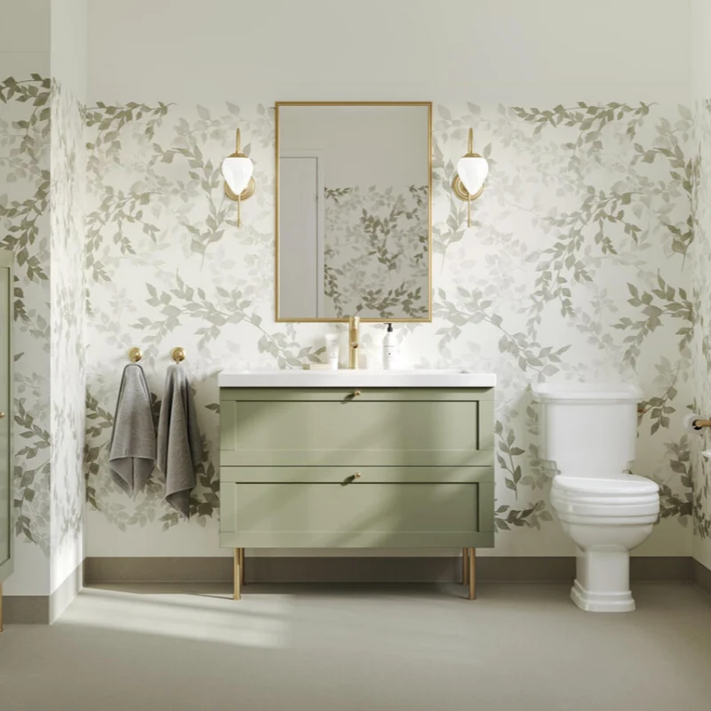 Aqua Chambray Moss