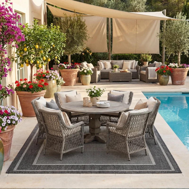 Halmstad Black Indoor/Outdoor