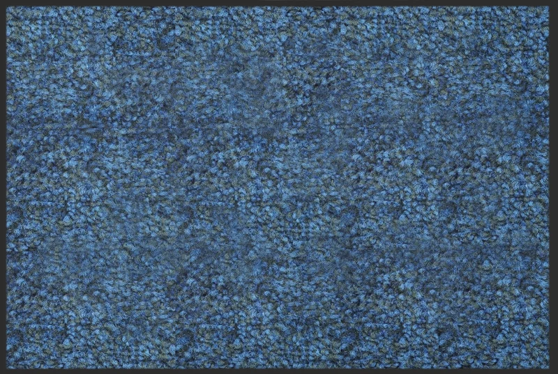 Fußmatte Meliert Blau