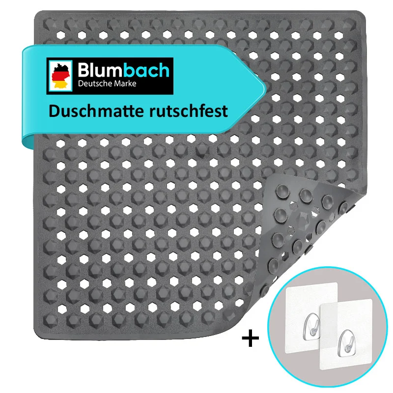 Duschmatte Diamant - Antirutschmatte Dusche 53x53 cm