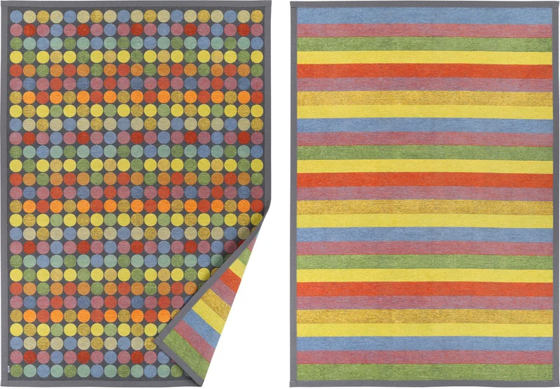 Kinderteppich Points2Strips