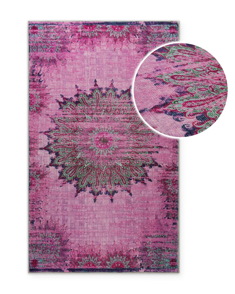 Badteppich Violett Multi "Healing" WECONhome