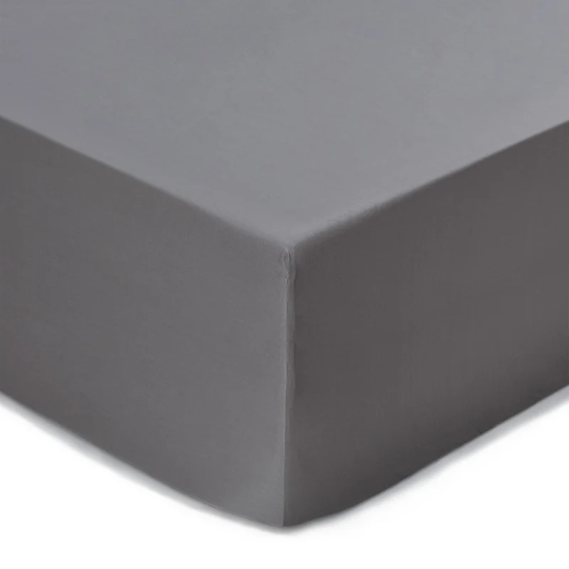 Satin-Spannbettlaken Vivy [Grau]