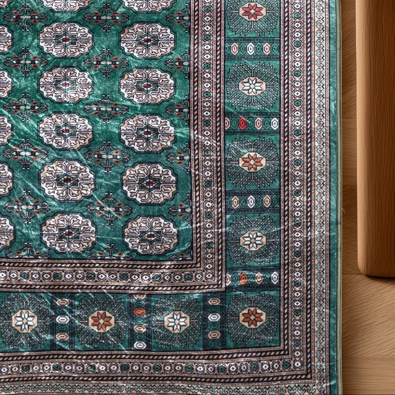 New Bokhara Silk Green