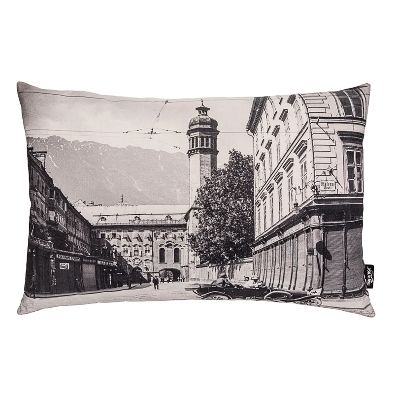 Panama-Kissenhülle Innsbruck, Baumwolle Bio (kbA)
