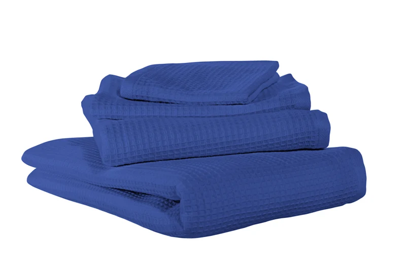 Waffelpiqué/Frottee-Tücher Supersoft