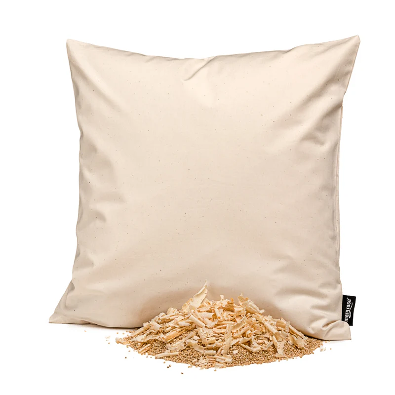 Hirsekissen mit Zirbenspänen, Bio (kbA)