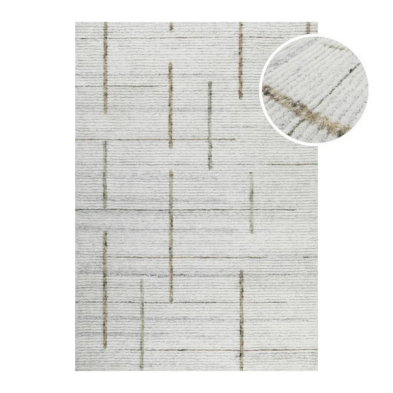 Kurzflor Teppich Perl Weiß "Hamptons TWENTYTWO" WECONhome