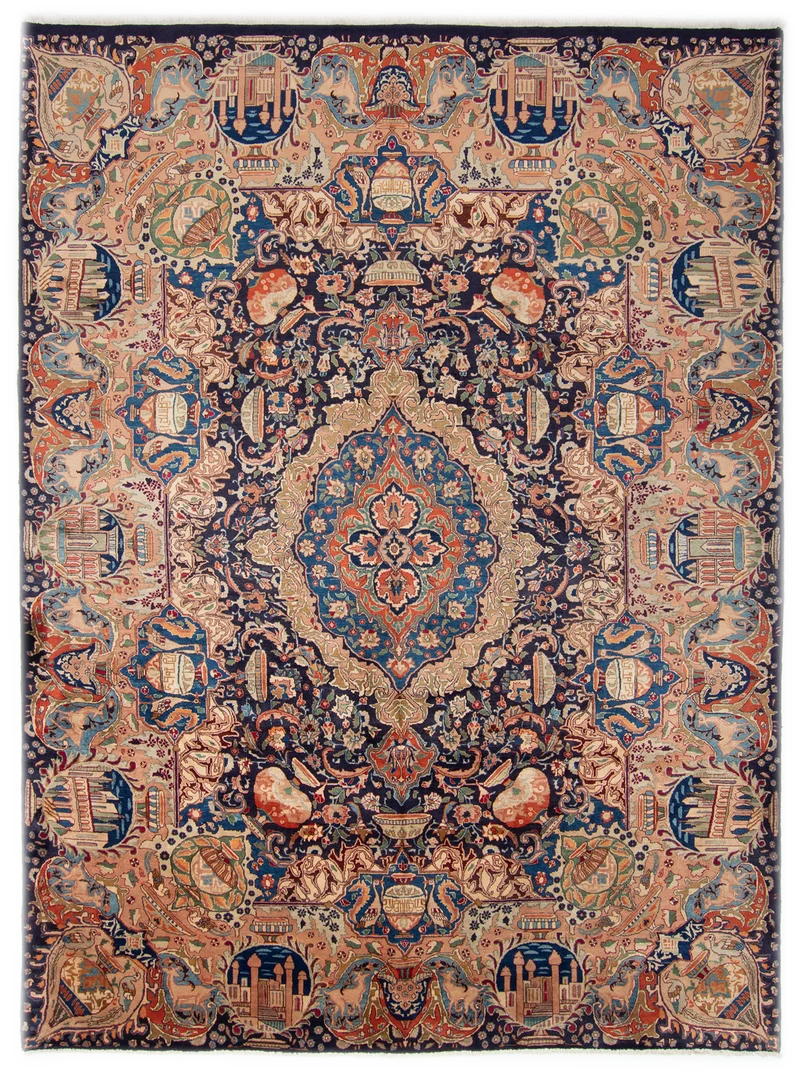 Oriental Kashmar Perserteppich Diba