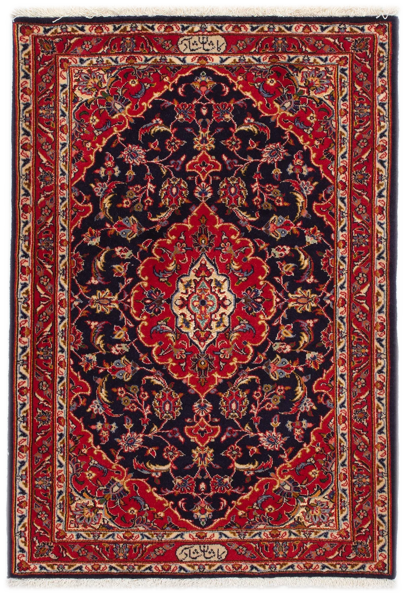 Oriental Kaschen Perserteppich in Rot