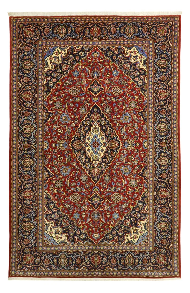 Keshan Teppich 144x222cm - Perserteppich