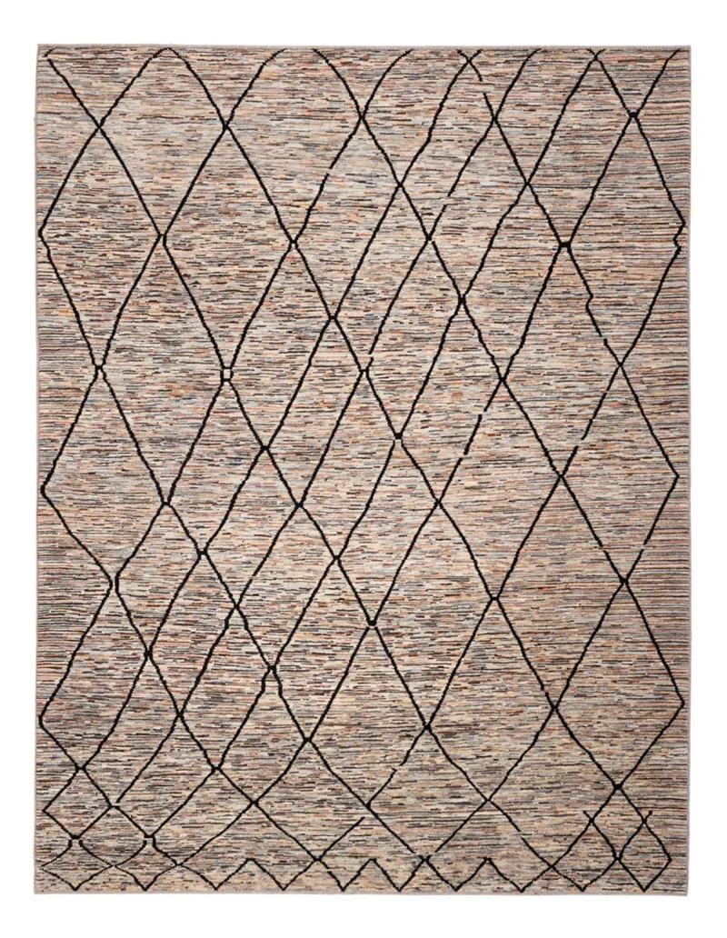 Berber Teppich 218x284cm - Wollteppich
