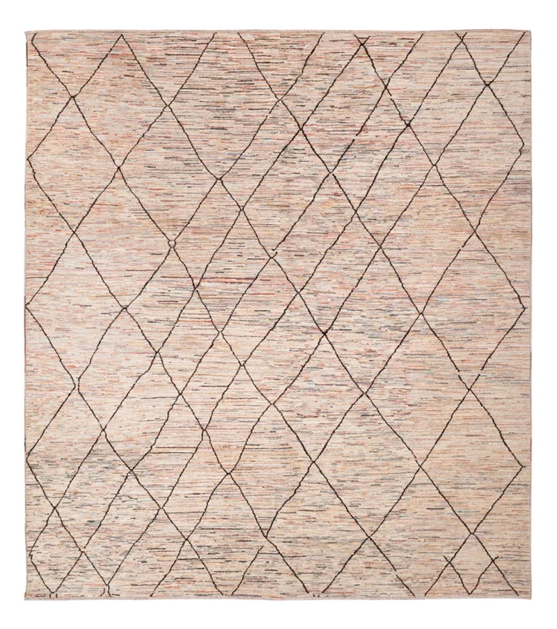Berber Teppich - 257 x 293 cm - beige