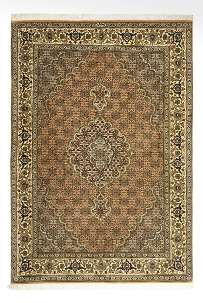 Täbriz - 50 Raj Teppich 102x150cm - Perserteppich