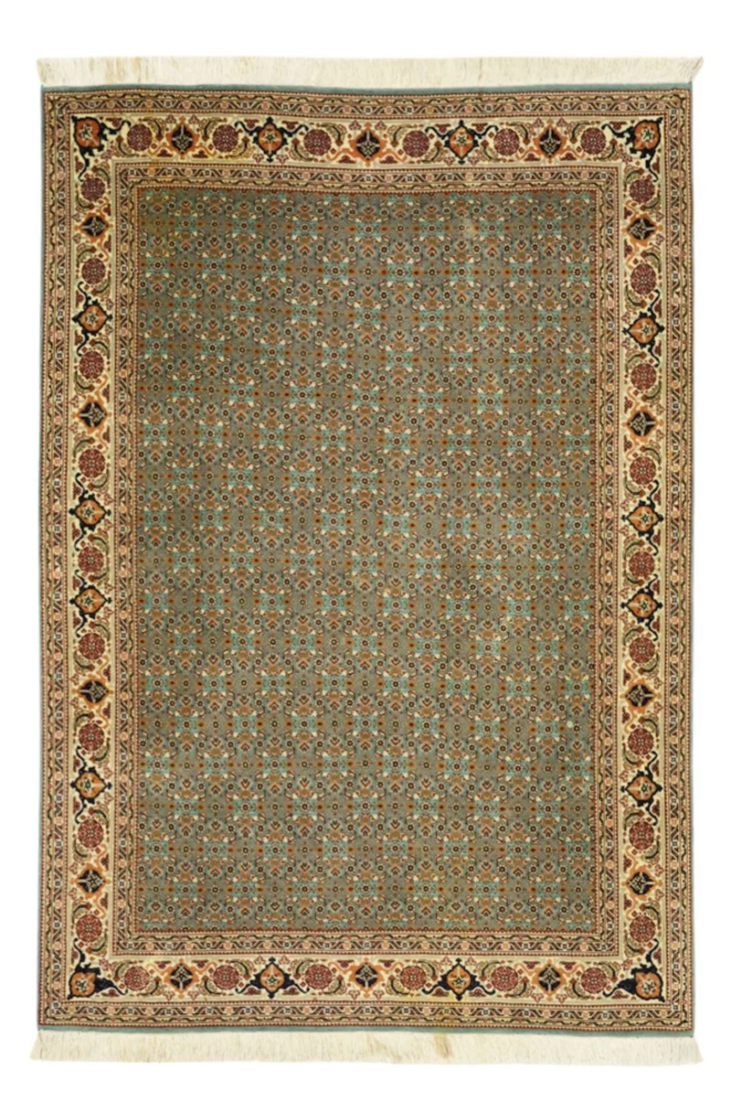 Täbriz - 50 Raj Teppich 101x145cm - Perserteppich