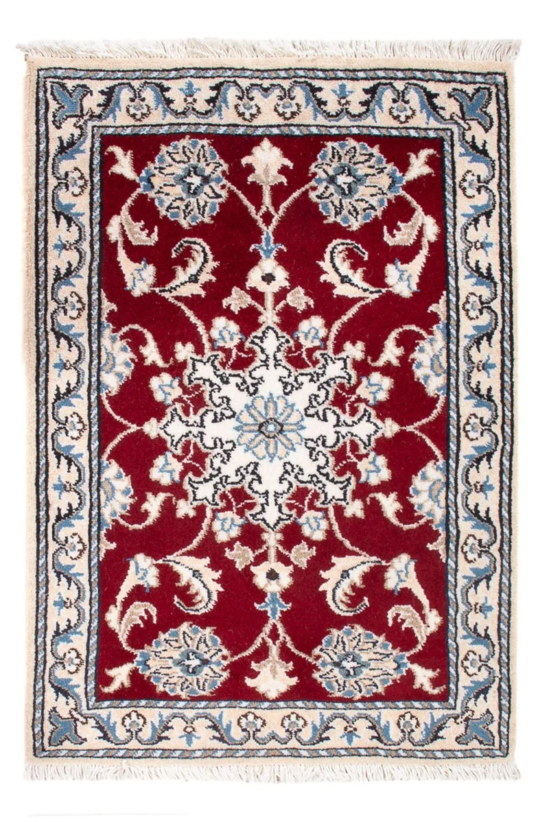 Perserteppich - Nain - Royal - 60 x 90 cm - rot