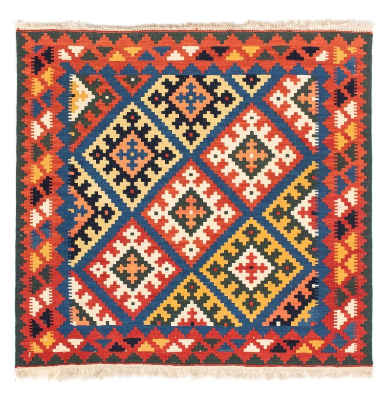 Kelim Fars Teppich 100x104cm