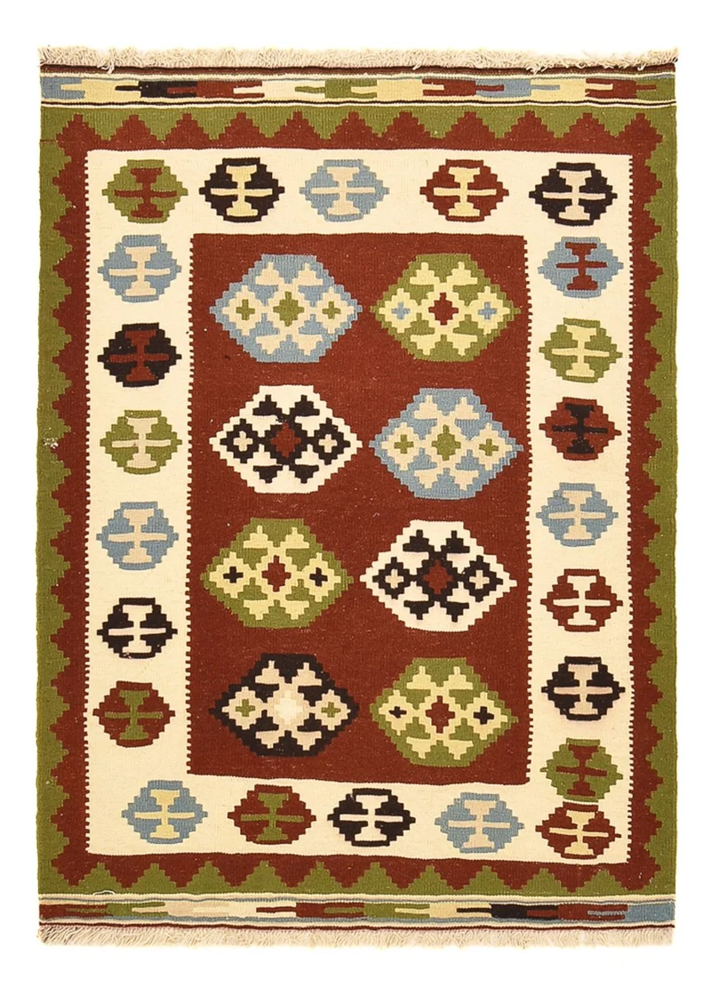 Kelim Fars Teppich 103x146cm