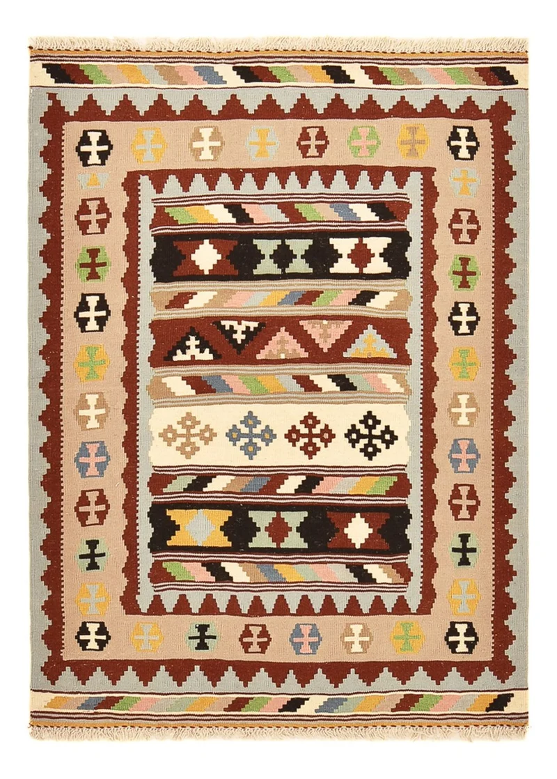 Kelim Fars Teppich 105x147cm