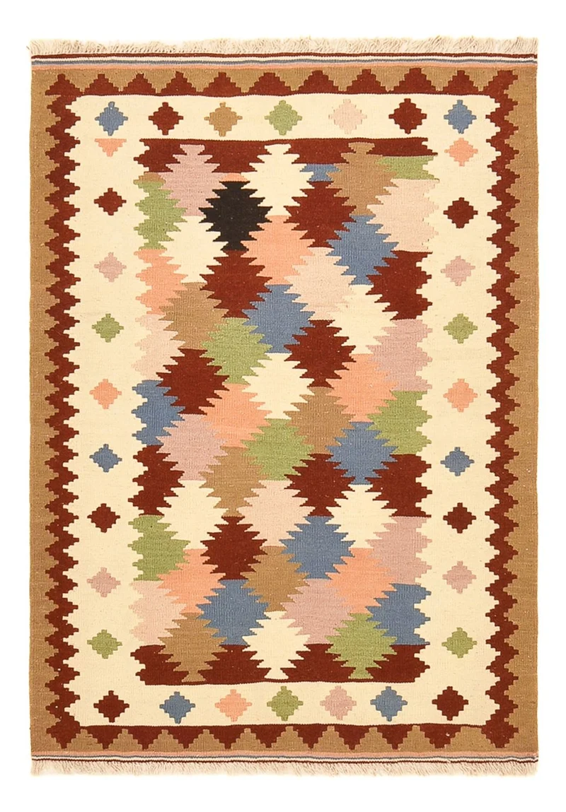 Kelim Fars Teppich 106x145cm