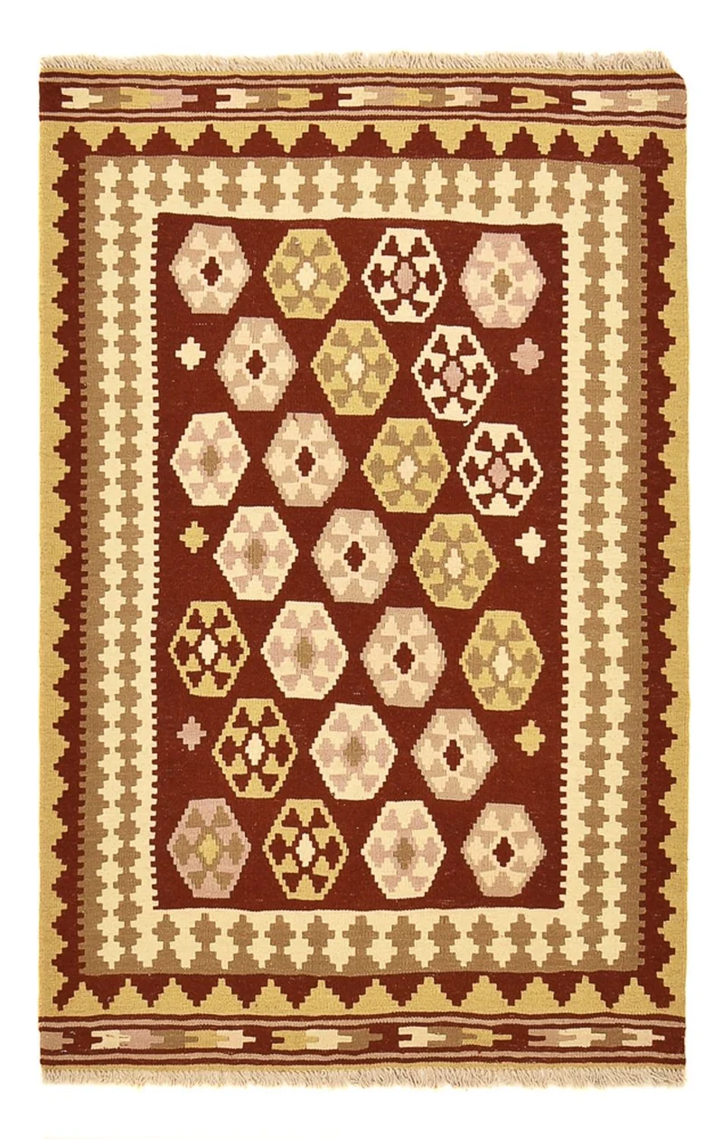 Kelim Fars Teppich 100x155cm