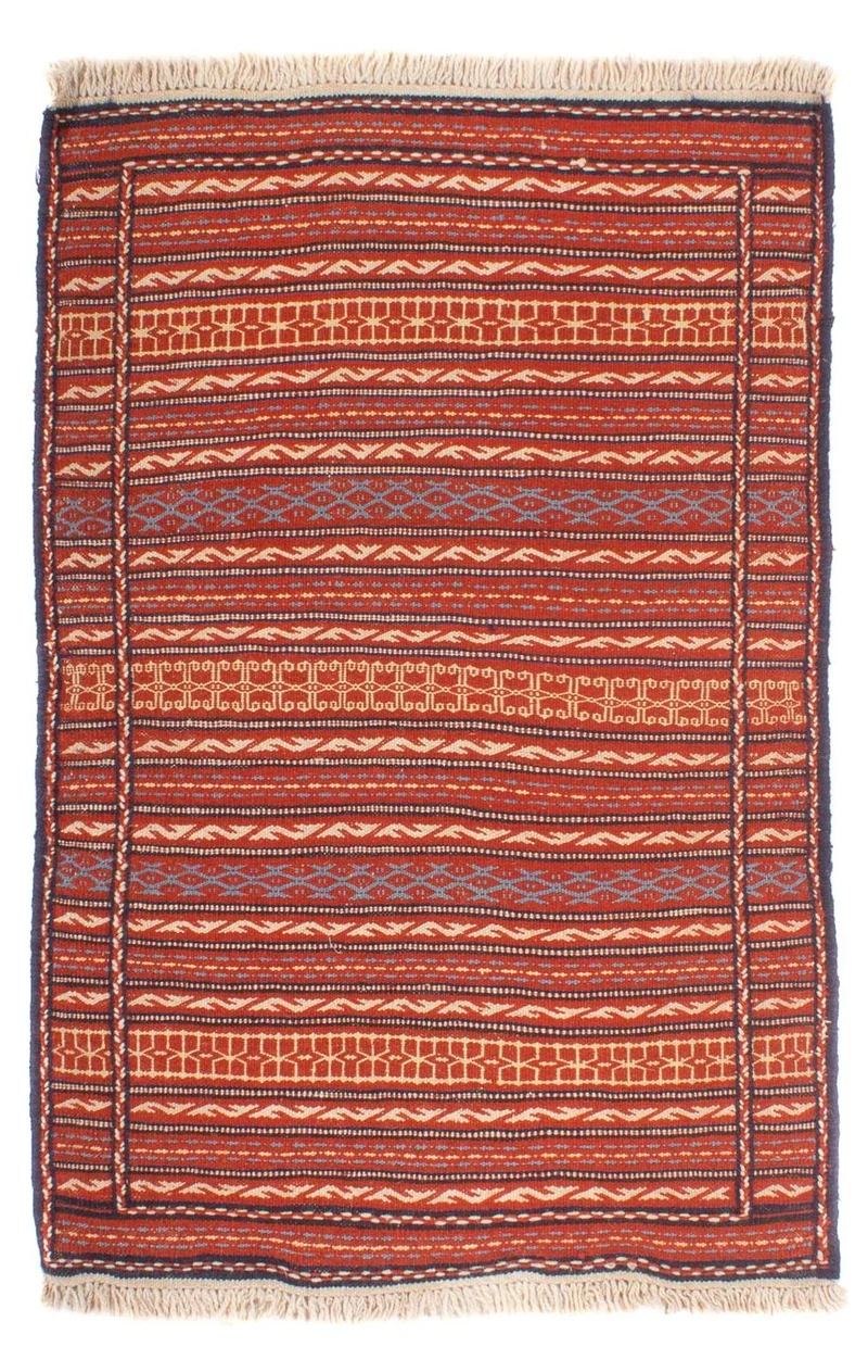 Kelim Senneh Teppich 80x120cm