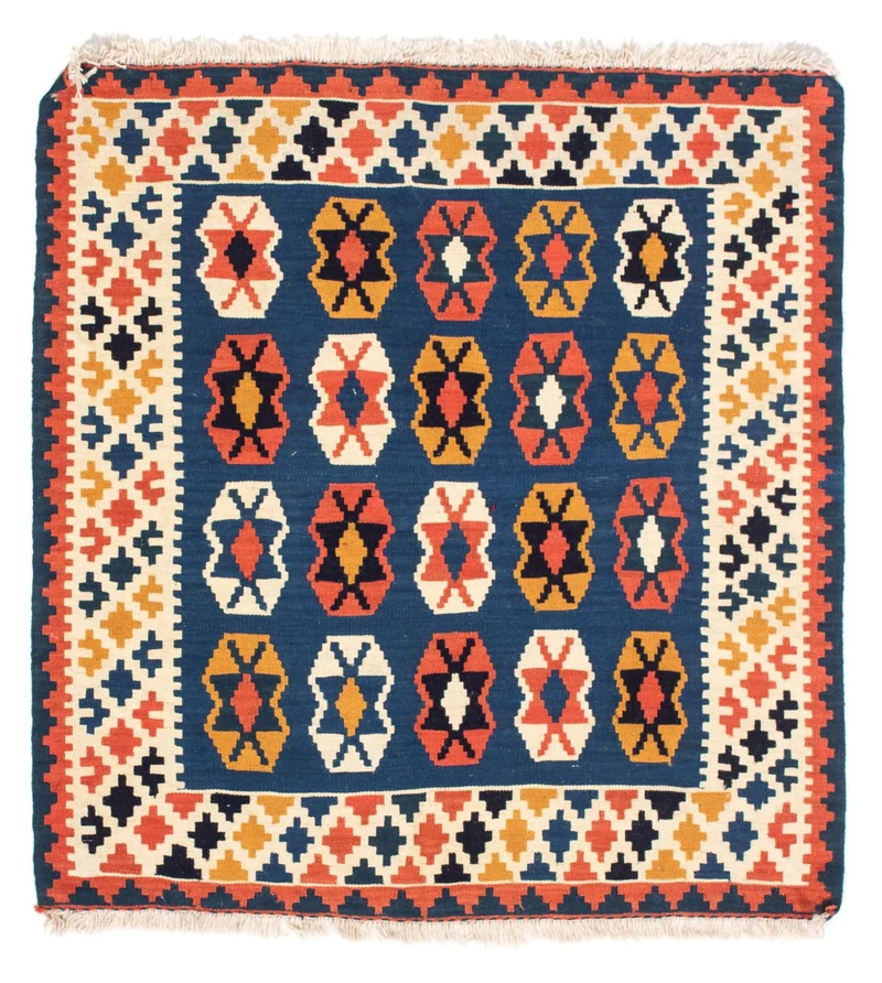 Kelim Fars Teppich 100x103cm