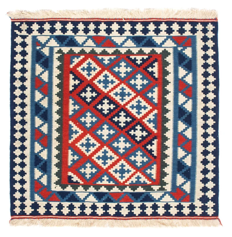 Kelim Fars Teppich 100x103cm