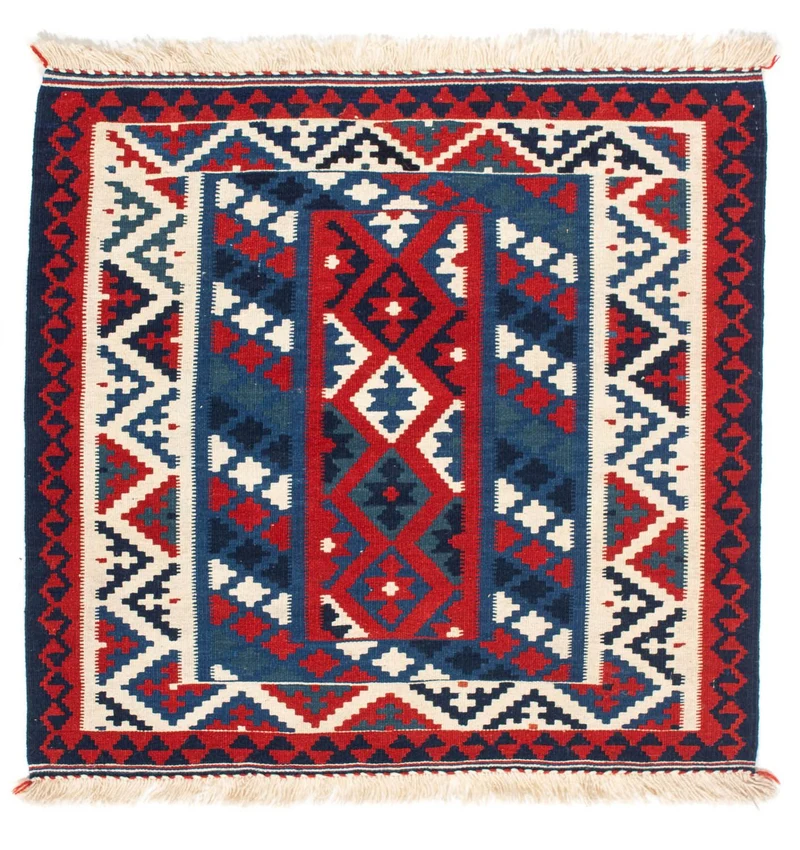 Kelim Fars Teppich 100x103cm