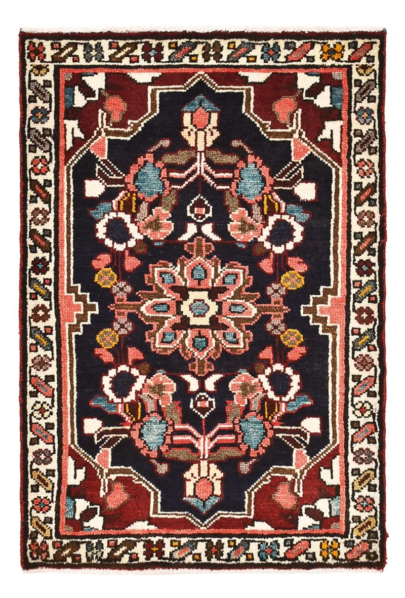 Perserteppich - Nomadic - 60 x 87 cm - mehrfarbig