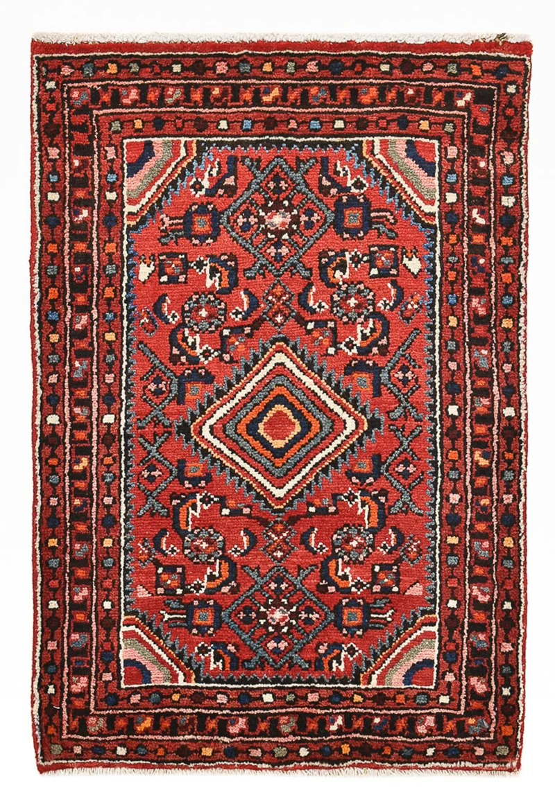 Perserteppich - Nomadic - 60 x 85 cm - rot
