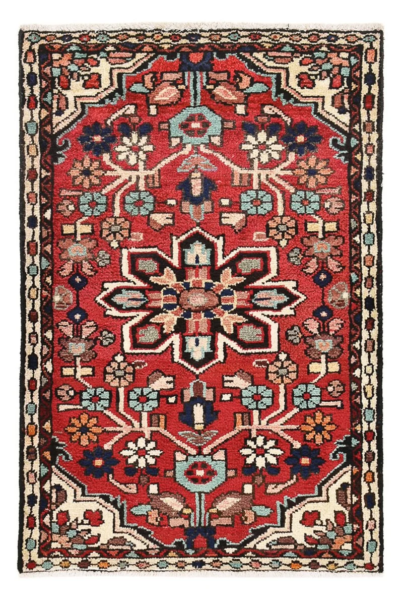 Perserteppich - Nomadic - 60 x 92 cm - rot
