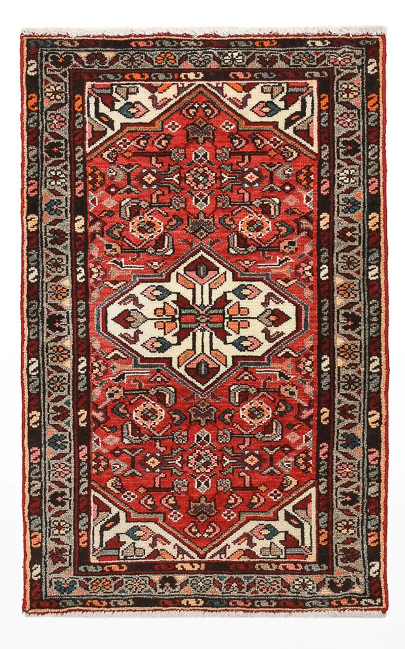 Perserteppich - Nomadic - 60 x 100 cm - rot