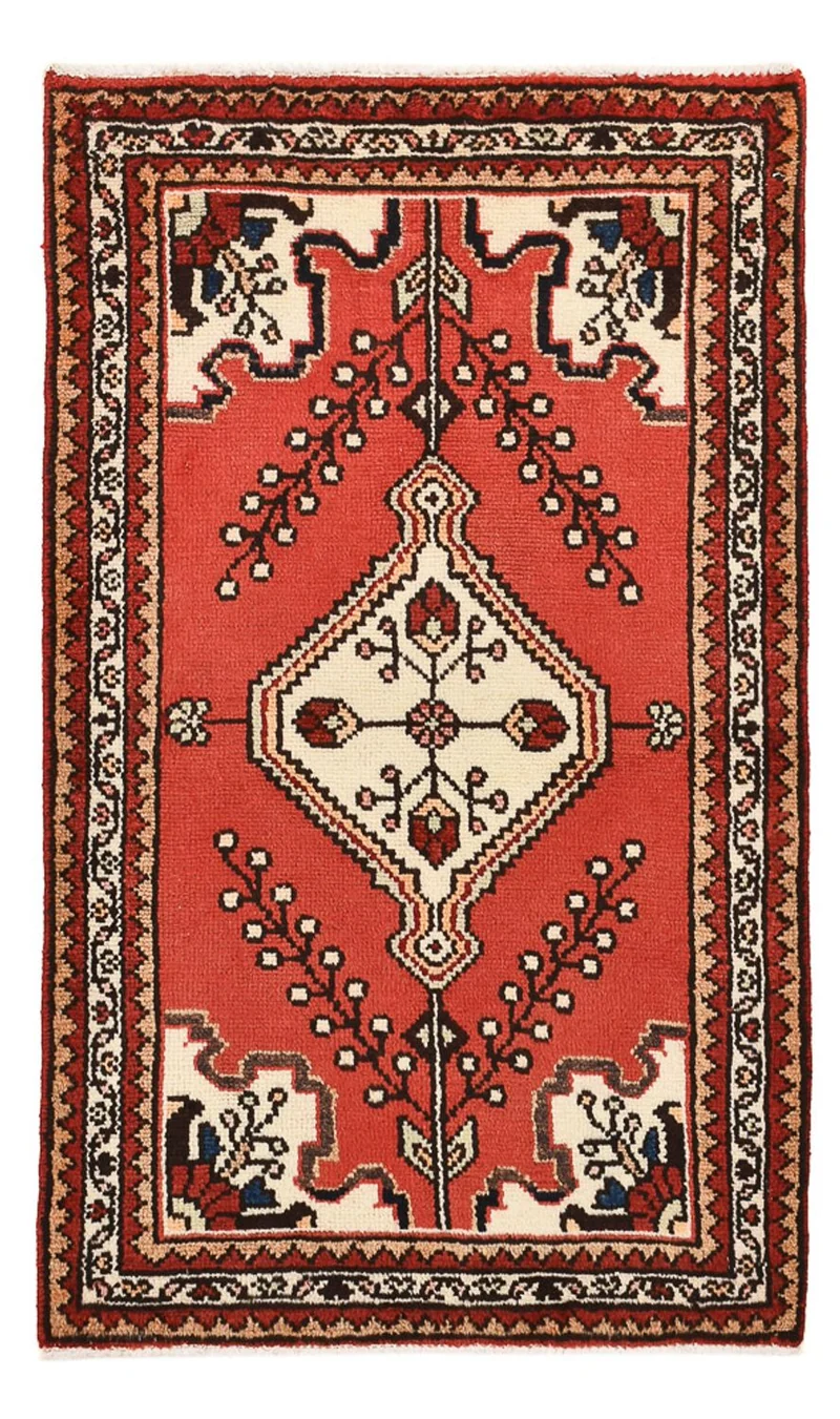 Perserteppich - Nomadic - 60 x 100 cm - rot