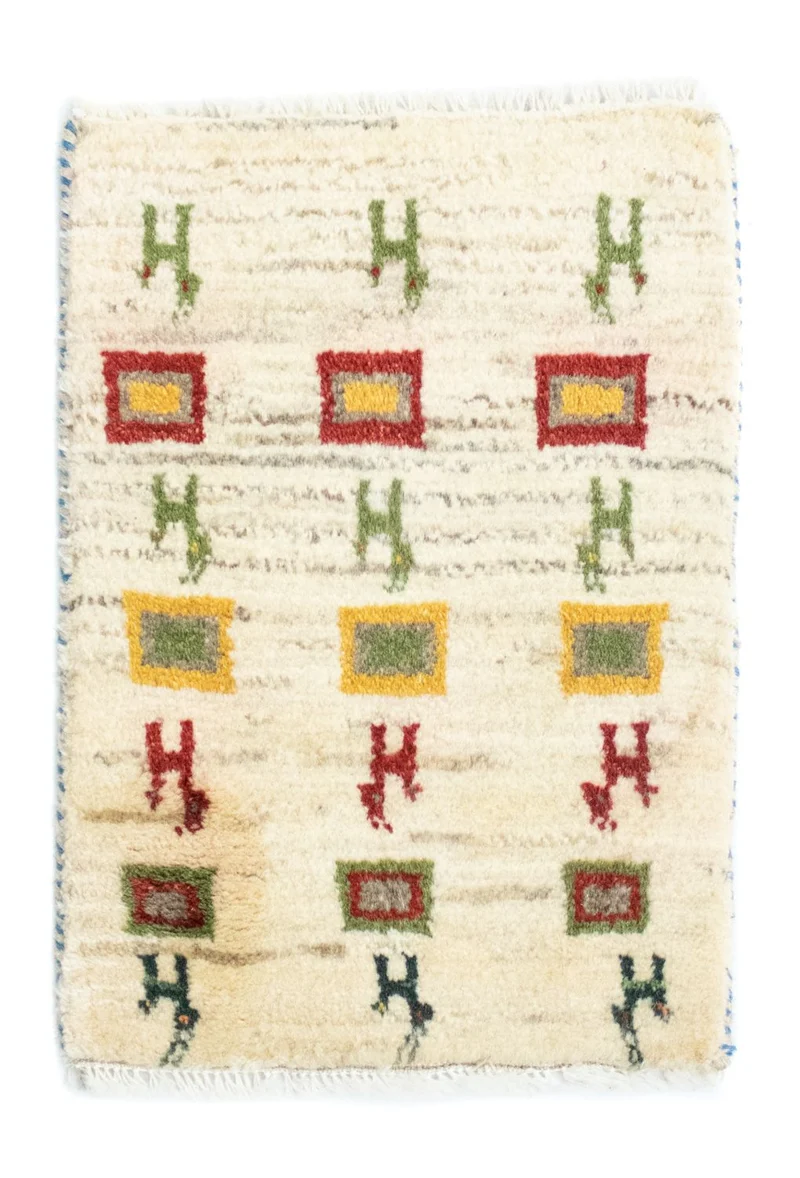 Gabbeh Persisch Teppich 40x60cm - Perserteppich Wollteppich