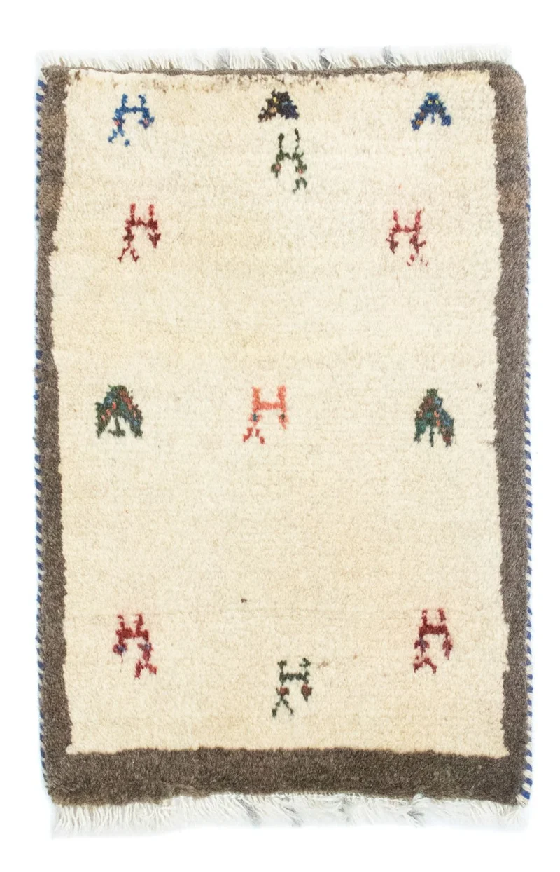 Gabbeh Persisch Teppich 40x60cm - Perserteppich Wollteppich