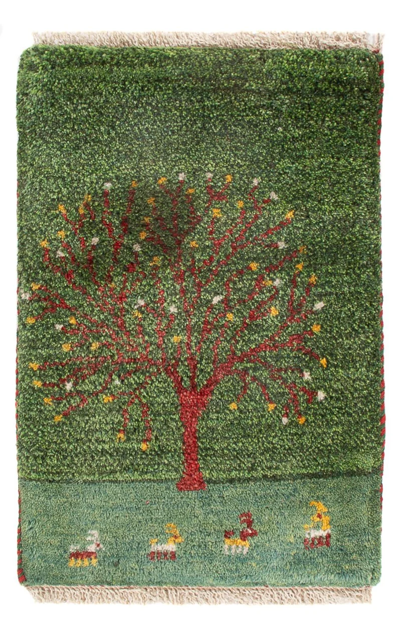 Gabbeh Persisch Teppich 40x60cm - Perserteppich Wollteppich