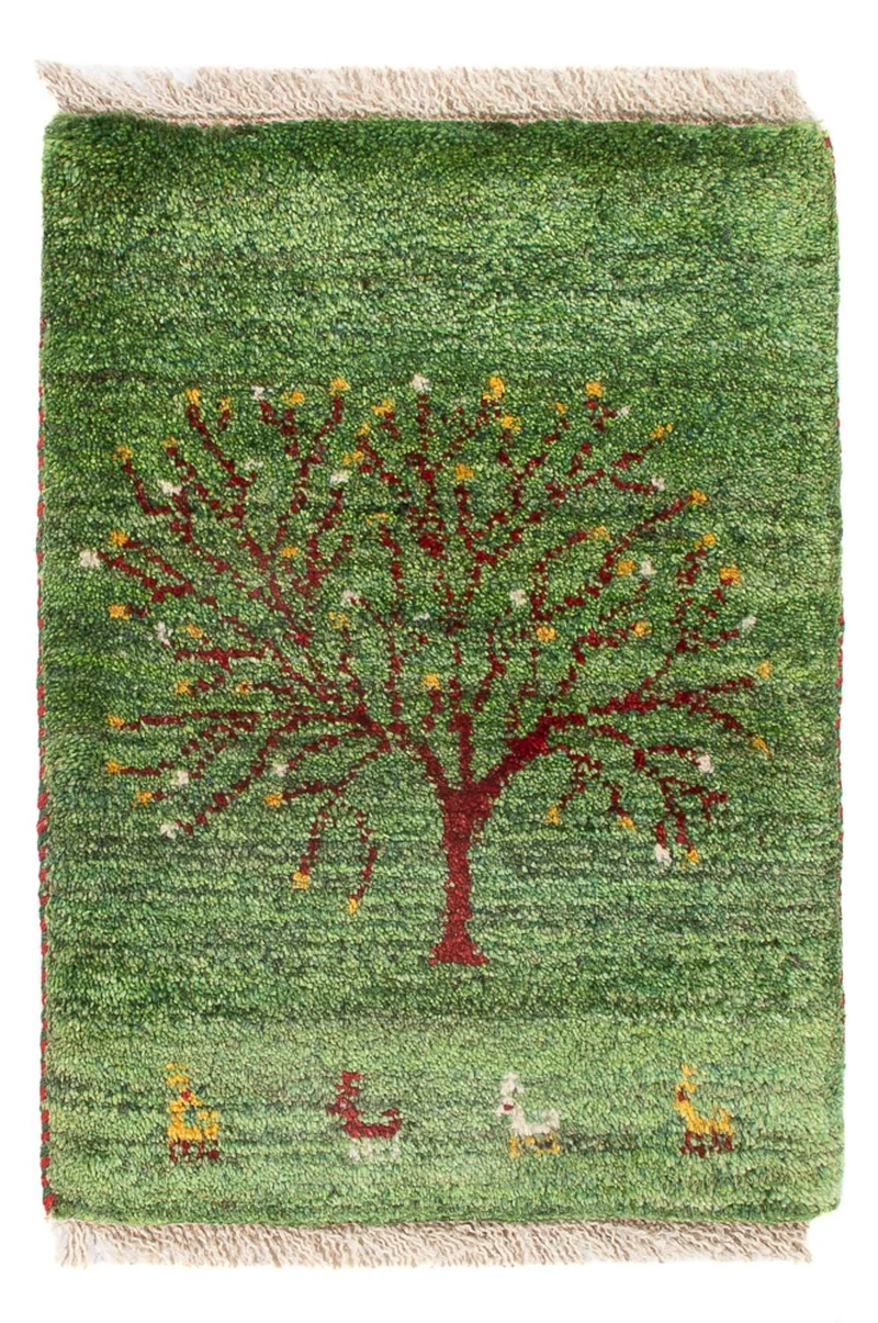 Gabbeh Persisch Teppich 40x60cm - Perserteppich Wollteppich
