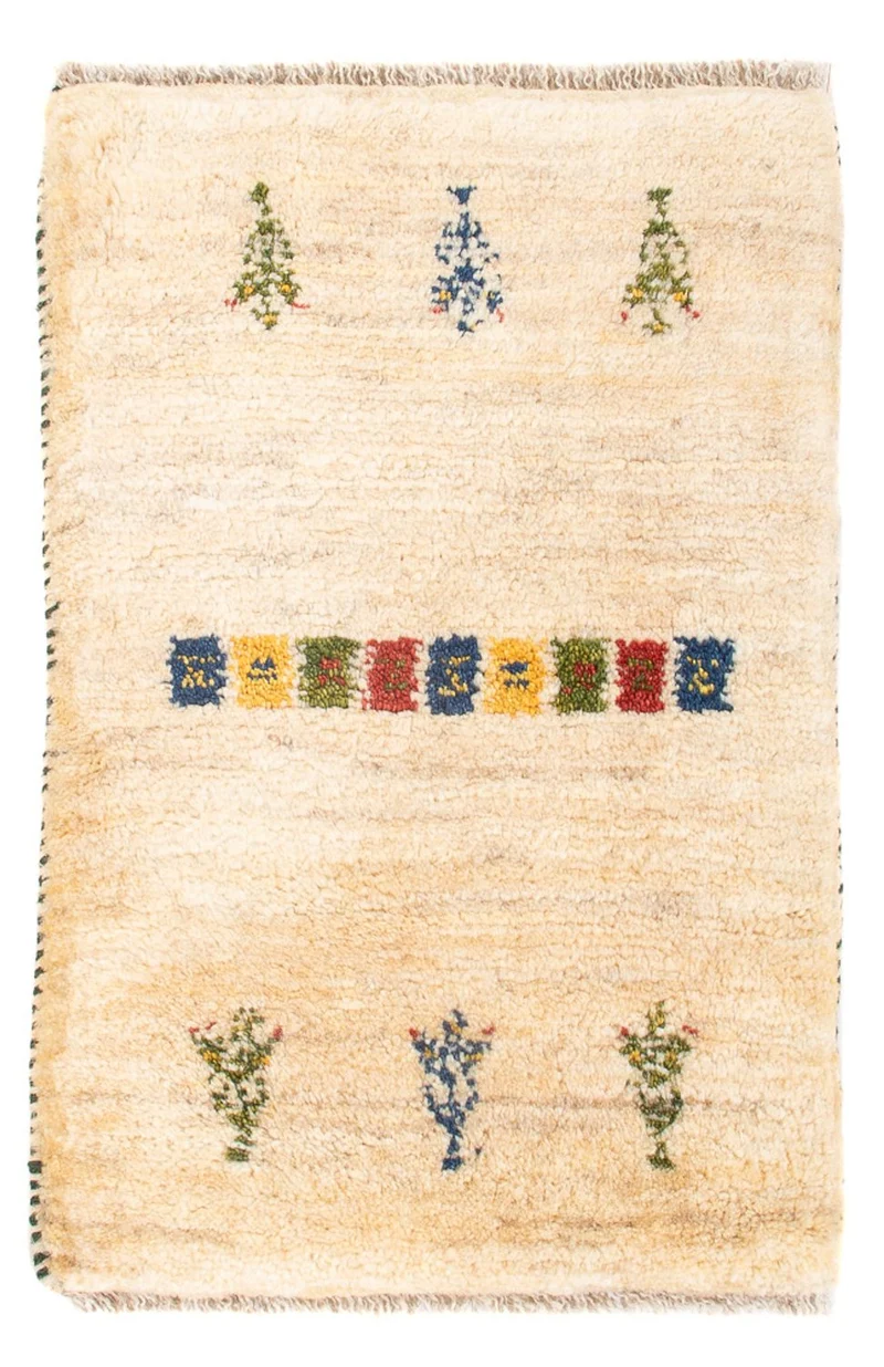 Gabbeh Persisch Teppich 40x60cm - Perserteppich Wollteppich