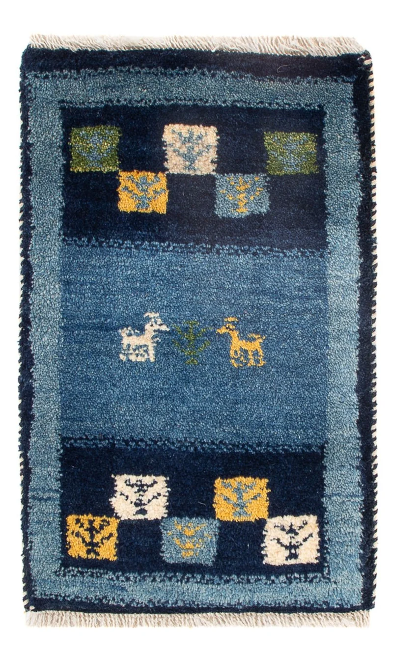 Gabbeh Persisch Teppich 40x60cm - Perserteppich Wollteppich