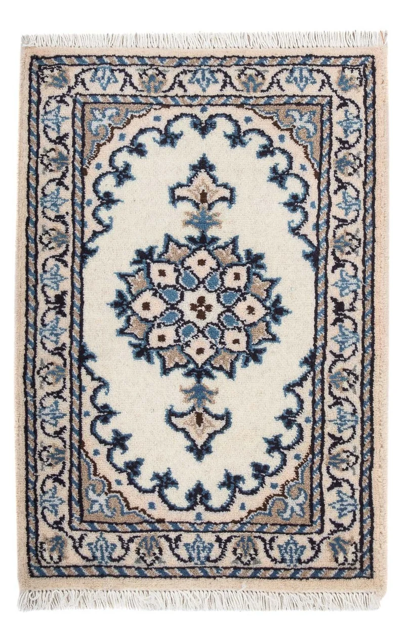 Perserteppich - Nain - 40 x 60 cm - creme