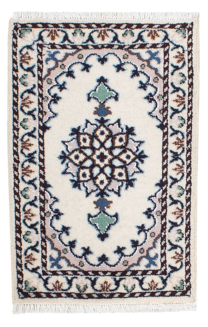 Perserteppich - Nain - 40 x 60 cm - beige