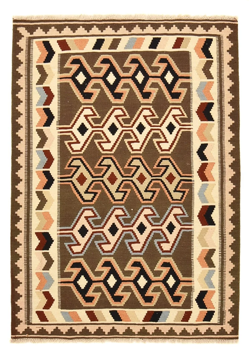 Kelim Fars Teppich 104x145cm