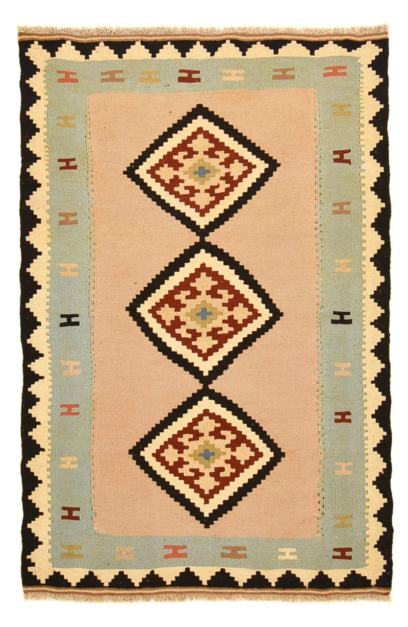 Kelim Fars Teppich 100x155cm