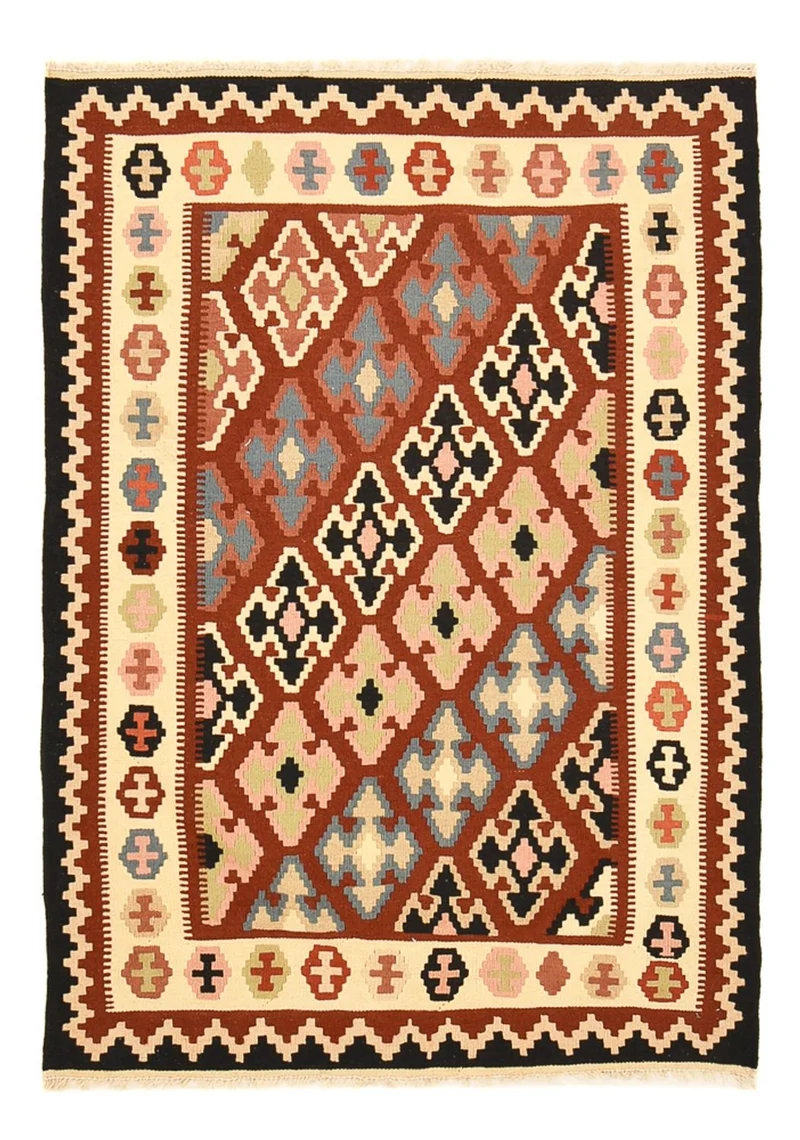 Kelim Fars Teppich 106x150cm